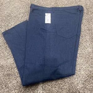 NWT Calvin Klein Slim Fit Men's Jeans 38 x 30 409006X Cadet Navy 497 Flat Front